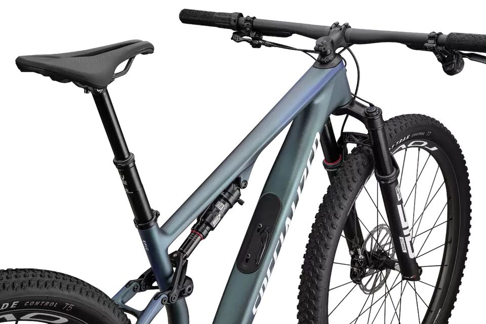 Specialized Epic 8 PRO -Satin Carbon/Metallic Sapphire/Metallic White Silver - Imagen 4