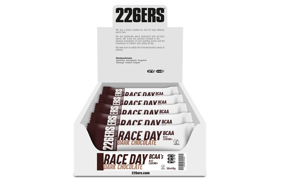Barrita Energética Race Day 226ERS: BCAA o Sodio - Imagen 6