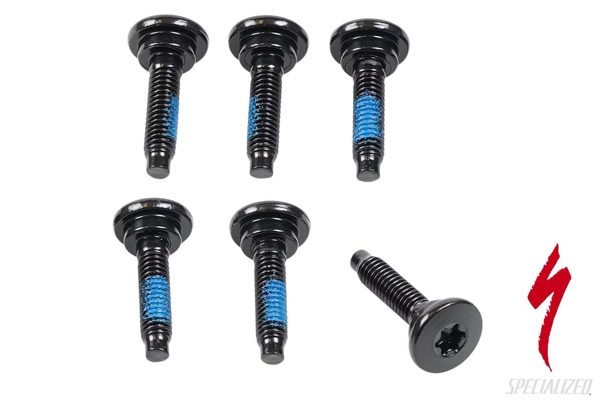 Hardware de montaje original Specialized S220500020 para pestillo de batería y sello de tubo inferior en bicicletas Vado, Como y Tero Gen.2 2022-2023, incluye pernos de acero.