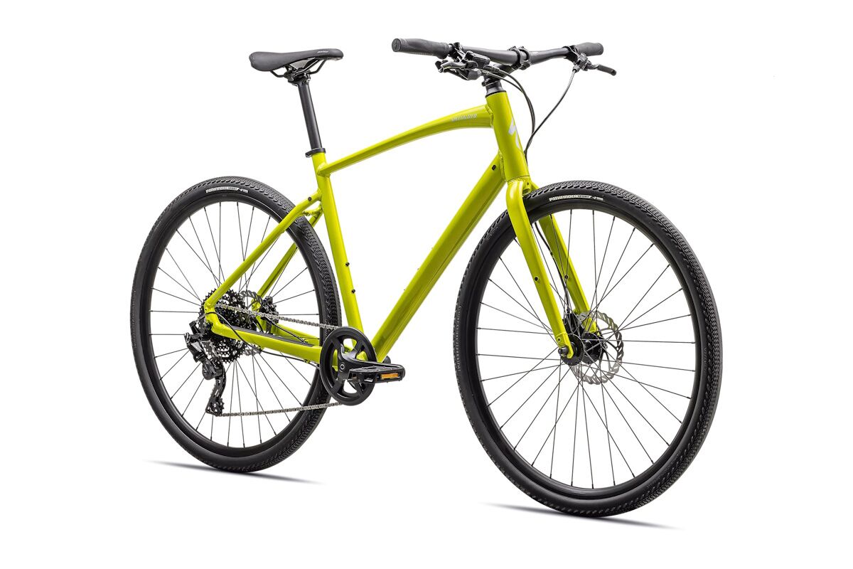 Bicicleta Specialized Sirrus X 2.0 2026 en tallas XS y S, ideal para movilidad urbana y cicloturismo ocasional, equipada con cuadro ligero de aluminio, transmisión 1x9, frenos hidráulicos y neumáticos Specialized Pathfinder 700x40c.