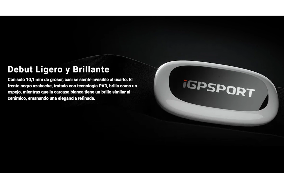 Sensor frecuencia cardíaca iGPSPORT HR50 ANT+ Bluetooth - Imagen 5