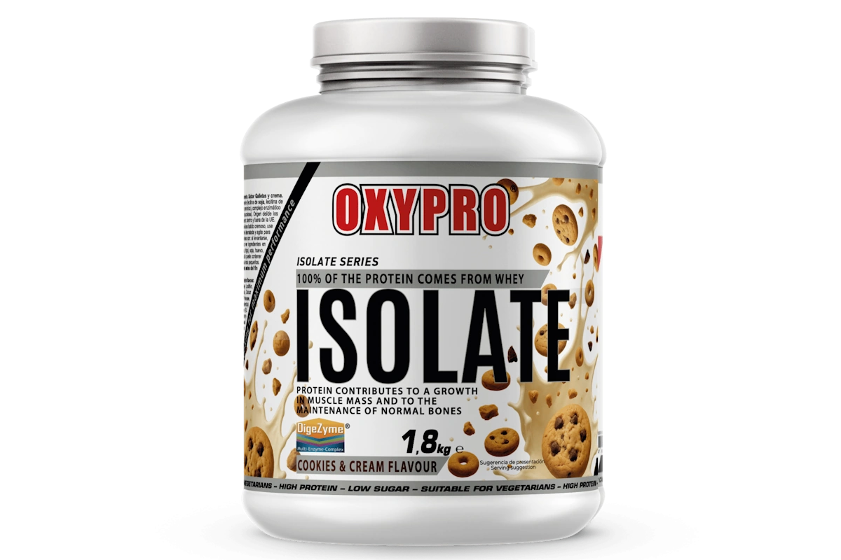 ISOLATE con DigeZyme® OXYPRO: 800g o 1,8kg, 3 Sabores - Imagen 6
