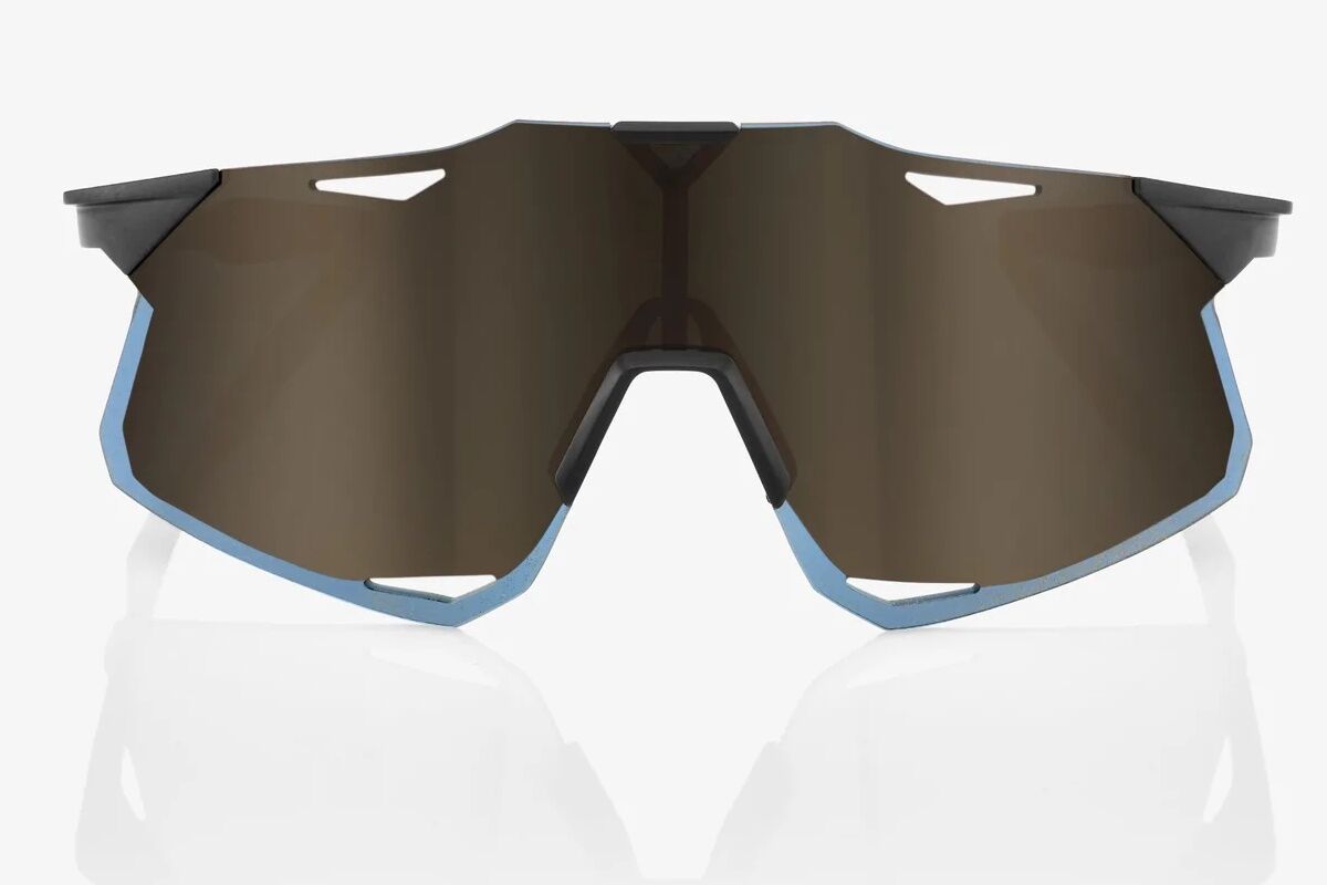 Gafas ciclismo 100% - HYPERCRAFT®- Matte Black Soft Gold Mirror Lens - Imagen 2