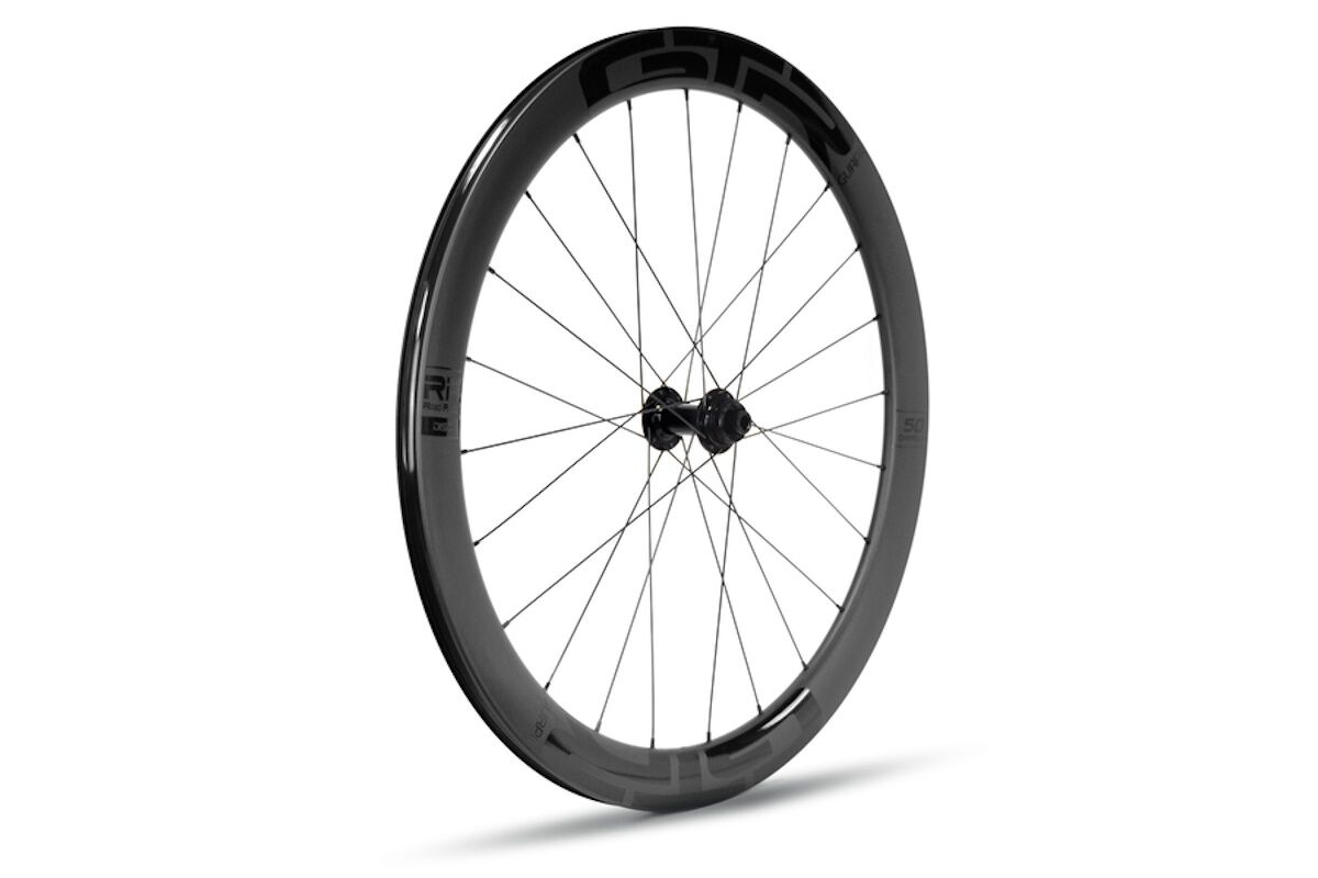 Rueda delantera carbono carretera GTR RR50 Negra Disc Center Lock