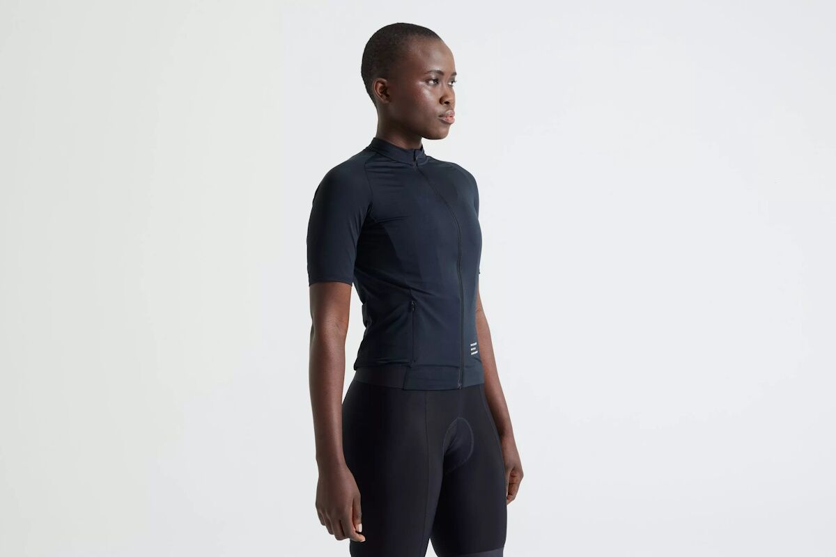 Maillot de Manga Corta Specialized Foundation Mujer – Estilo Brillante, Confort Premium y Distintivo de Calidad para Ciclismo Femenino - Black - Imagen 2