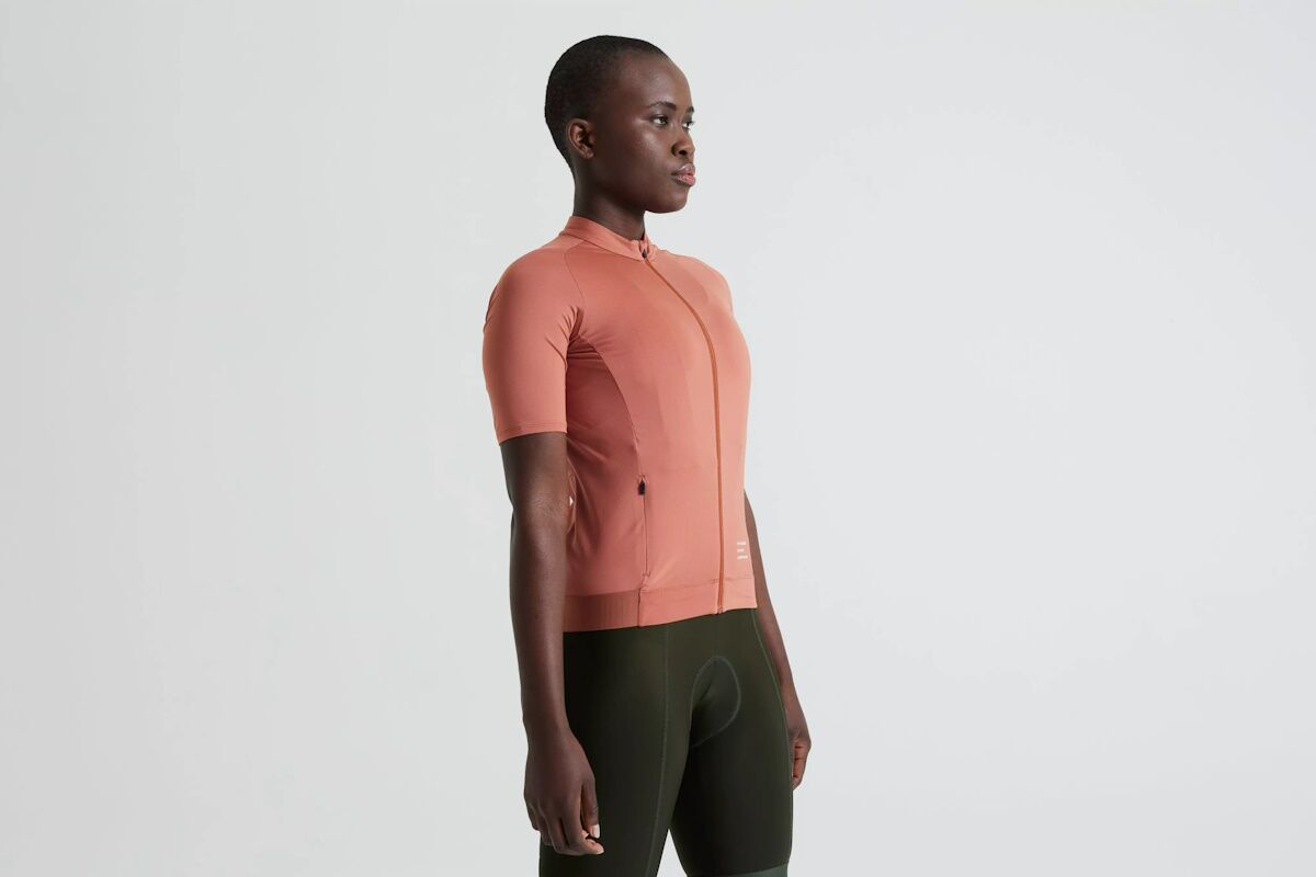 Maillot de Manga Corta Specialized Foundation Mujer – Estilo Brillante, Confort Premium y Distintivo de Calidad para Ciclismo Femenino - Terra Cota - Imagen 5
