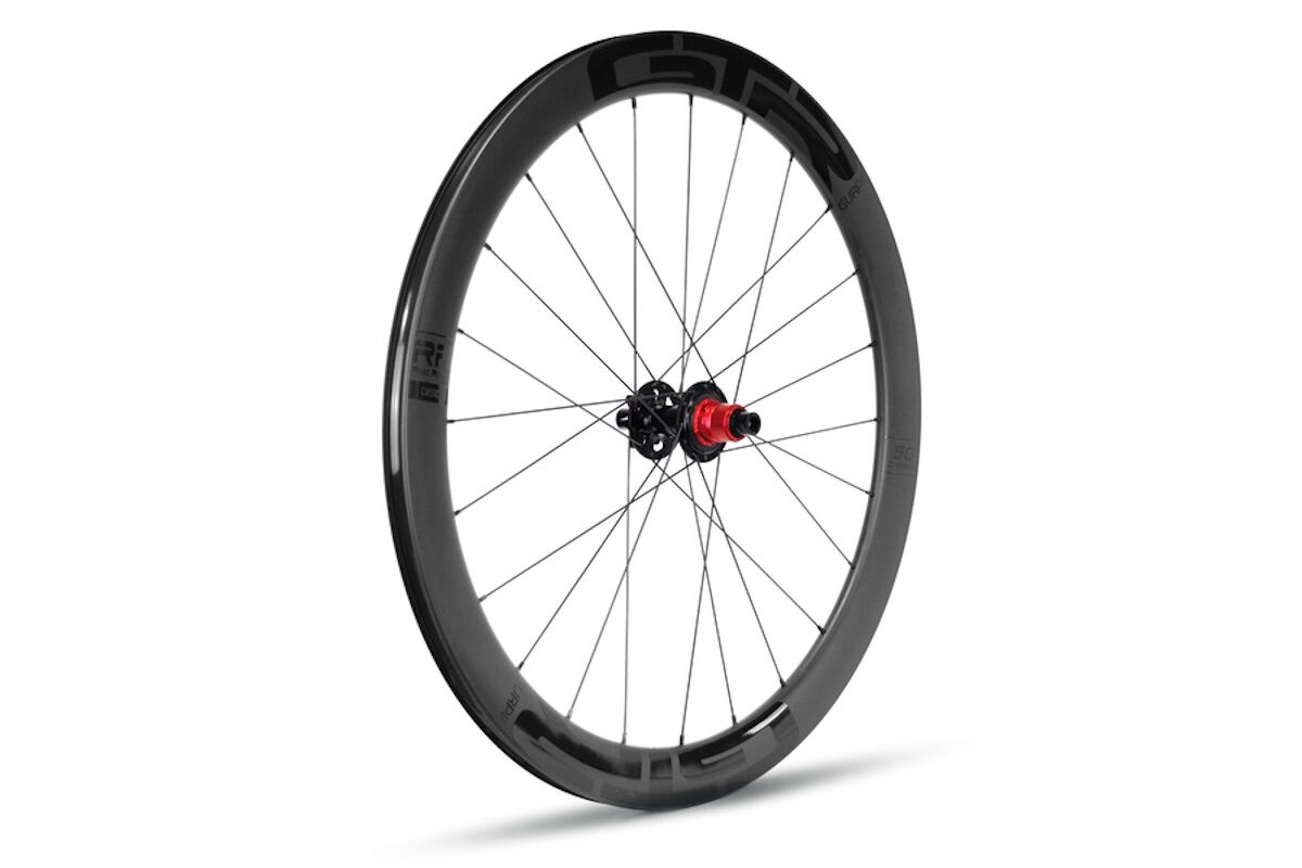 Rueda trasera carbono carretera GTR RR50 Negra Disc Center Lock XDR