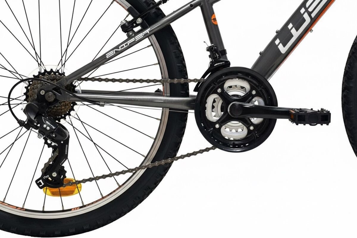 WST MTB 24" TZ50 STF – Juvenil con suspensión, Shimano TX35 y mandos ST‑EF51 7V - Imagen 4