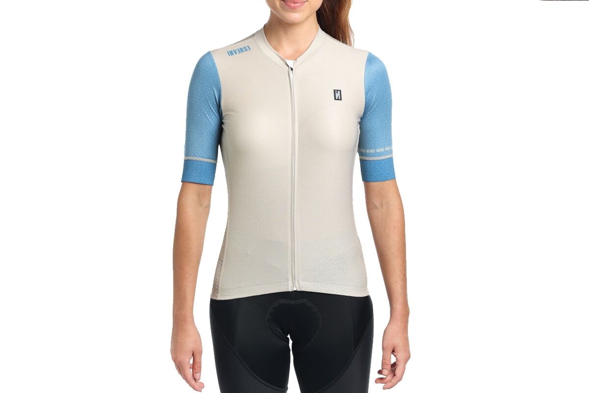 Maillot manga corta INVERSE - KOSMIK WARM GREY - Mujer