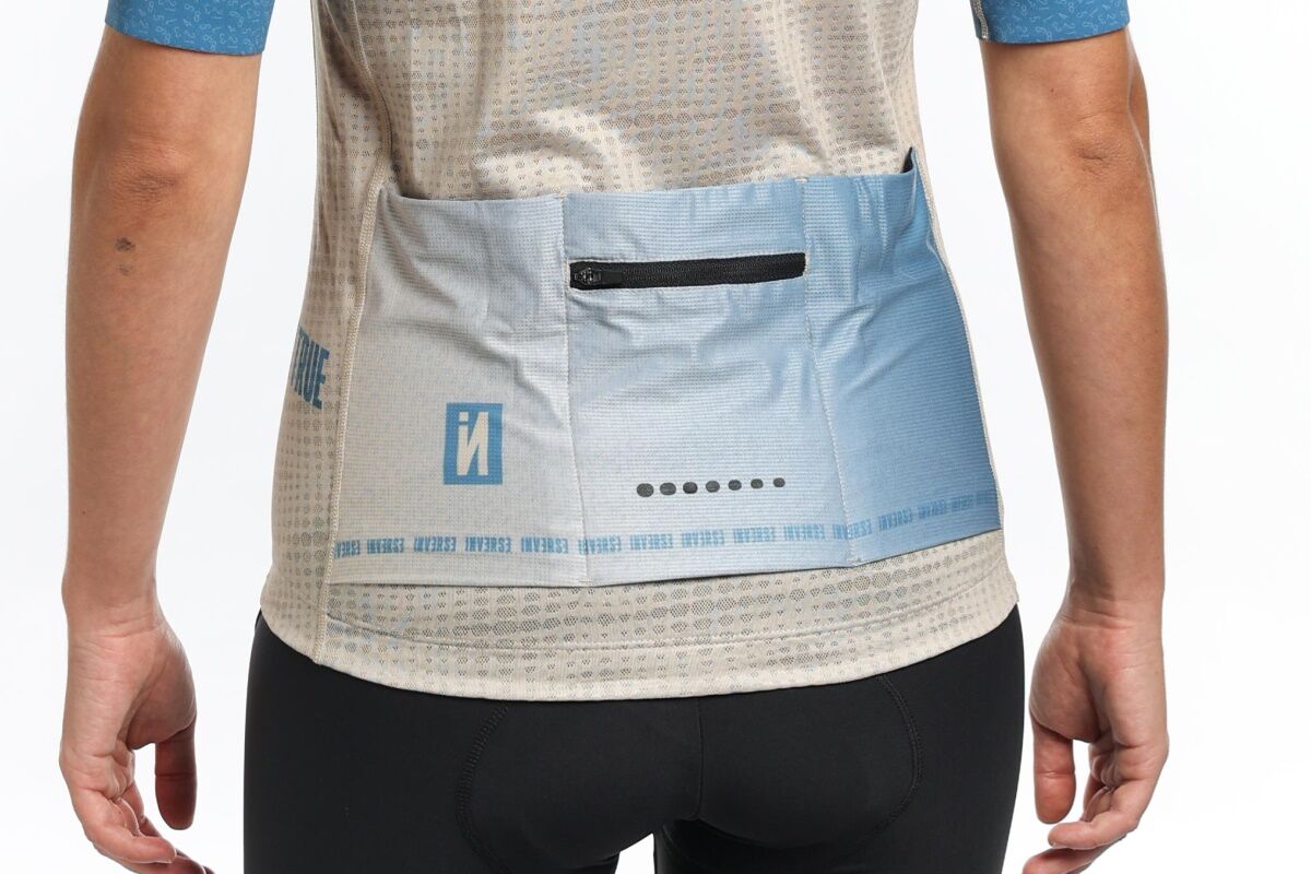 Maillot manga corta INVERSE - KOSMIK WARM GREY - Mujer - Imagen 3