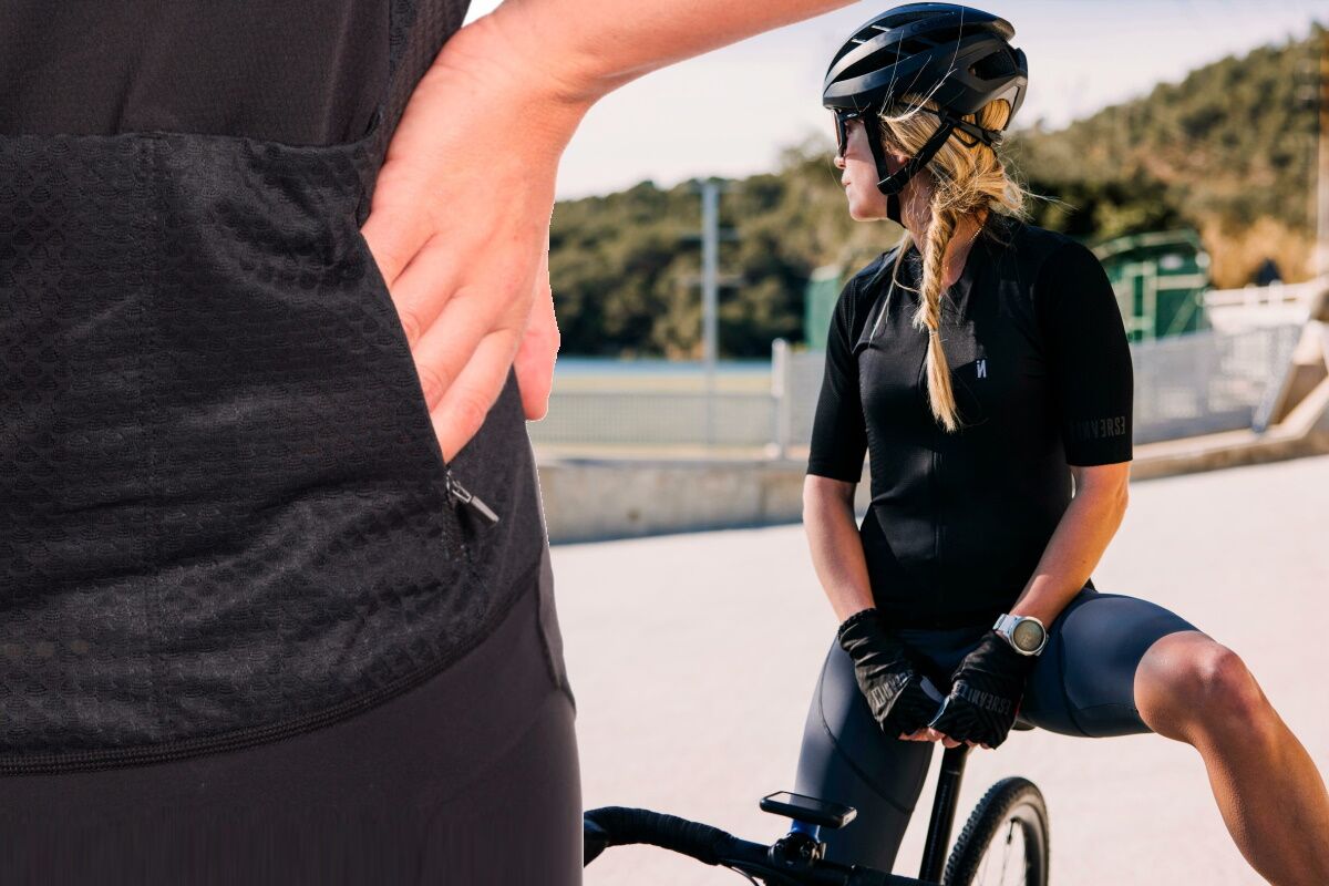 Maillot manga corta INVERSE - SATY BLACK - Mujer - Imagen 5