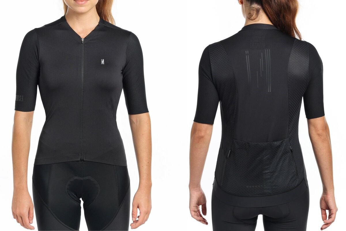 Maillot manga corta INVERSE - SATY BLACK - Mujer - Imagen 6