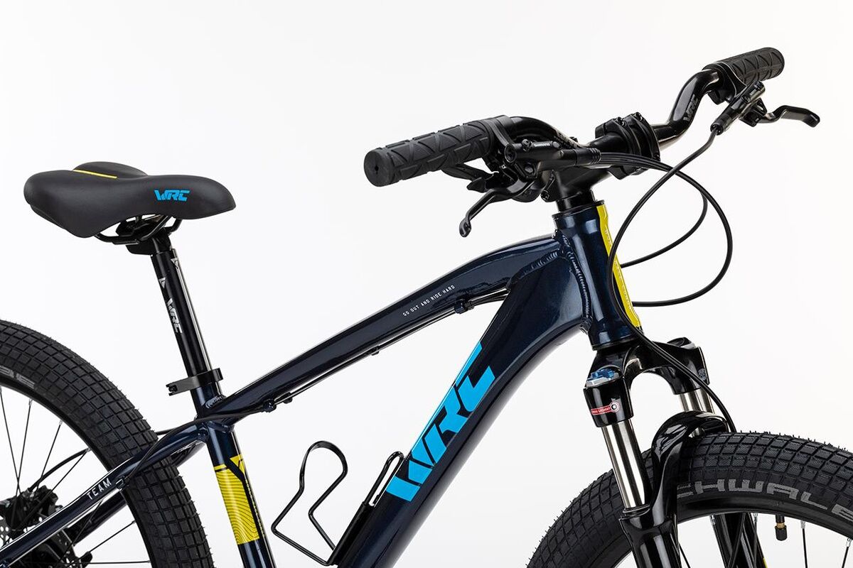 Bicicleta MTB niño 8 a 12 años - 24" - WRC TEAM DISC - BLACK - Imagen 4