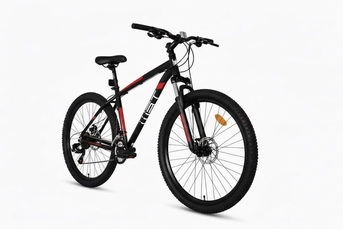 Bicicleta de montaña de aluminio con freno de disco. WST Cosmo 27,5”/29” componentes Shimano. Fabricación nacional y repuestos rápidos