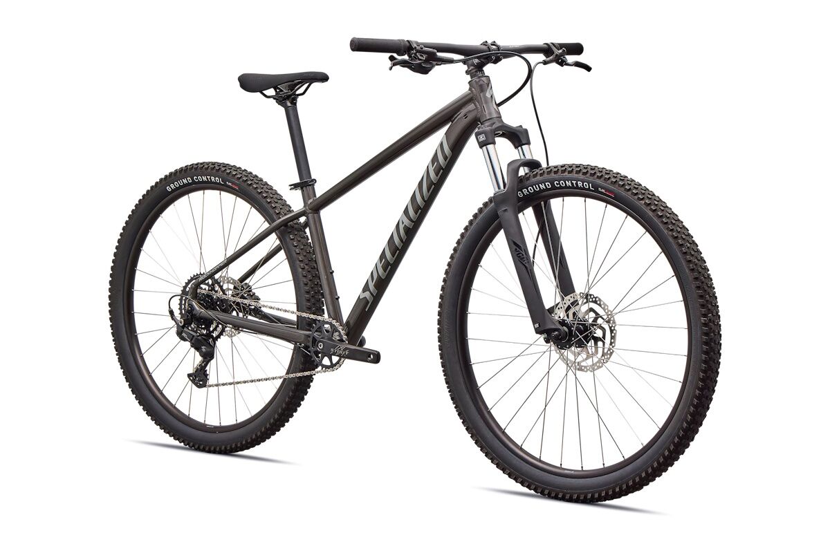 Bicicleta de montaña con suspensión delantera con ruedas de 27,5 pulgadas y cuadro de aluminio ultraligero. Specialized Rockhopper Sport