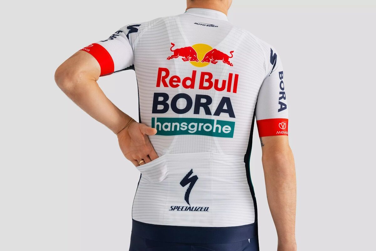 Maillot de manga corta Red Bull - BORA - hansgrohe 2025 para hombre | Aerodinámico, Compresivo y Estilo World Tour - Imagen 2