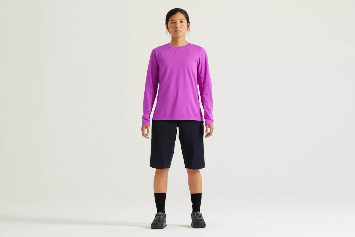 Specialized Gravity Training Maillot Mujer | Manga Larga Reciclado & Cobertura Trail 2024 - Imagen 2