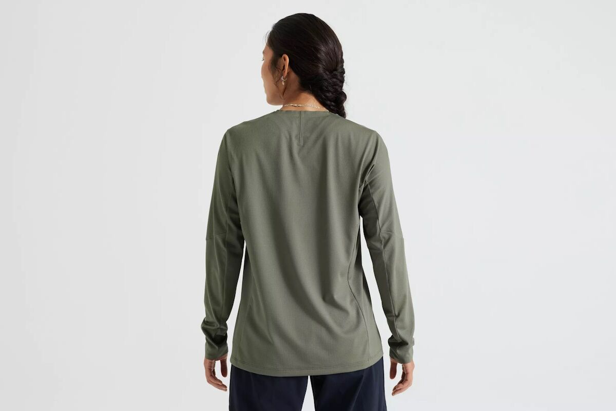 Specialized Gravity Training Maillot Mujer | Manga Larga Reciclado & Cobertura Trail 2024 - Imagen 7