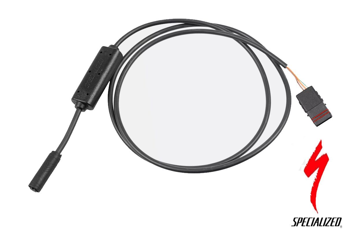 Repuesto individual Specialized S196800011: cable adaptador con nodo CAN (985 mm) para mando Trail cableado S216800019 en Levo/Kenevo Gen1 compatibles. No para Levo 2016–2017 ni Levo Gen1 carbono.