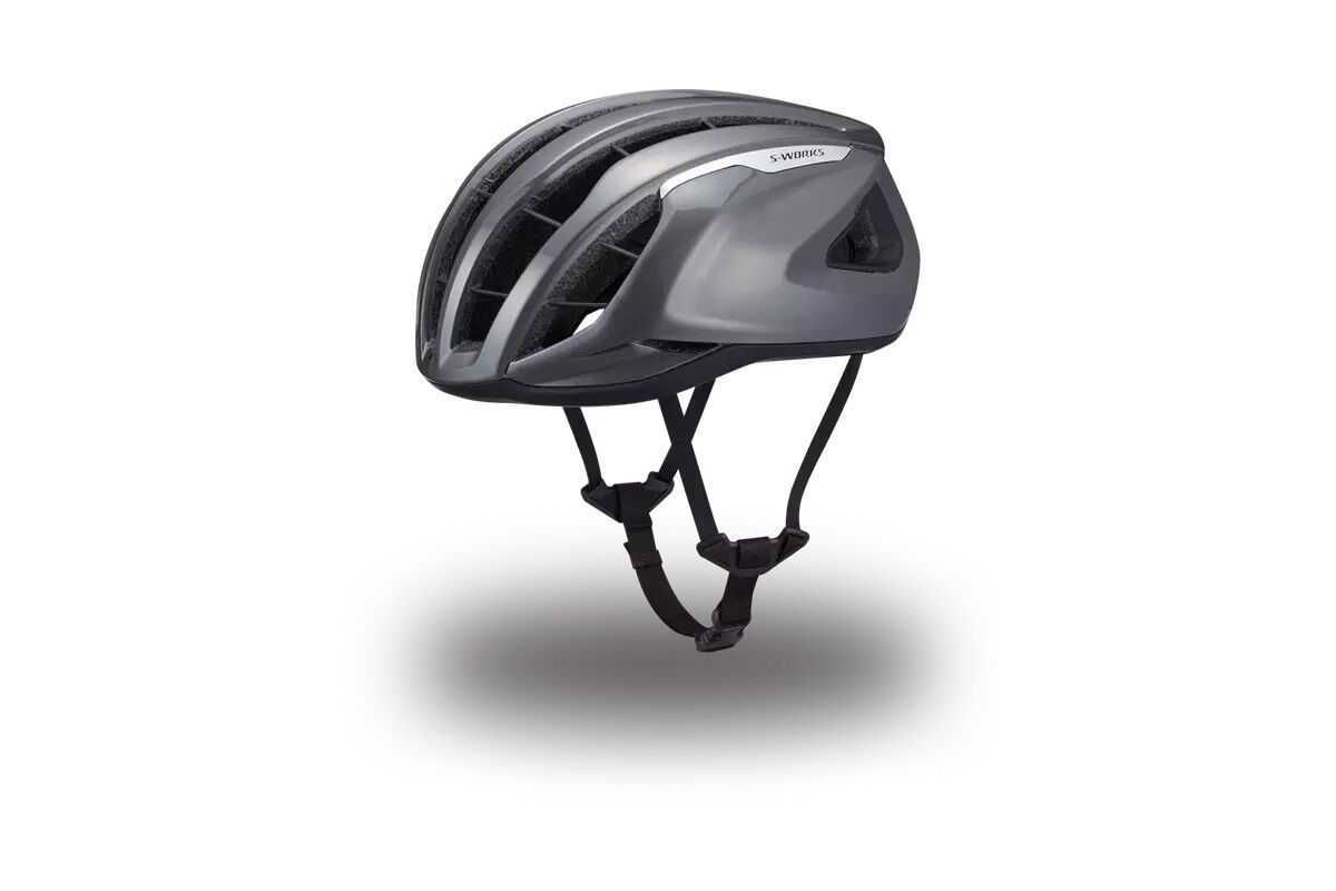 S-Works Prevail 3 smoke chrome Specialized original, casco ultraligero, ventilación avanzada, tecnología AirCage, MIPS Air Node, ANGi-ready, anti-falsificación, distribuidor oficial.