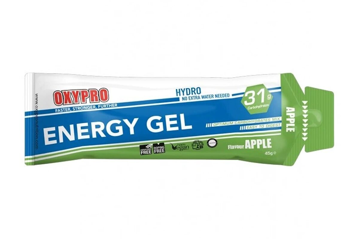 Gel energetico OXIPRO - ENERGY Gel líquido - MANZANA SIN CAFEINA
