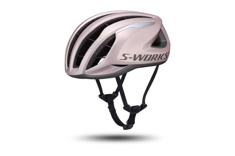 S-Works Prevail 3 champagne Specialized original, casco ultraligero, ventilación avanzada, tecnología AirCage, MIPS Air Node, ANGi-ready, anti-falsificación, distribuidor oficial.