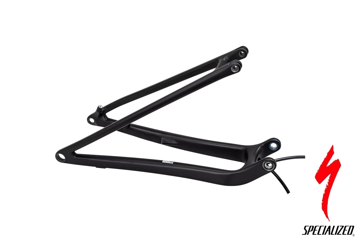 Vaina trasera carbono FACT Specialized Epic 8 acabado Gloss Black Satin Black