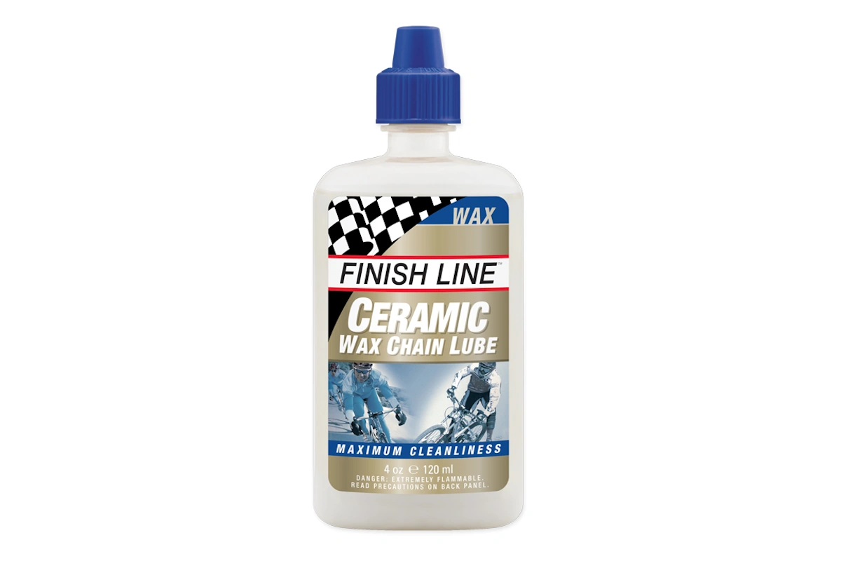 Lubricante Finish Line Ceramic Wax Chain Lube 120 ml para cadena de bicicleta