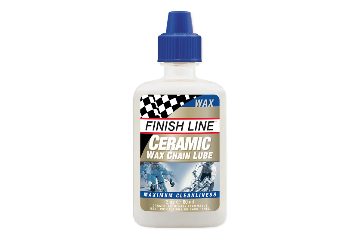 Lubricante Finish Line Ceramic Wax Chain Lube 60 ml para cadena de bicicleta