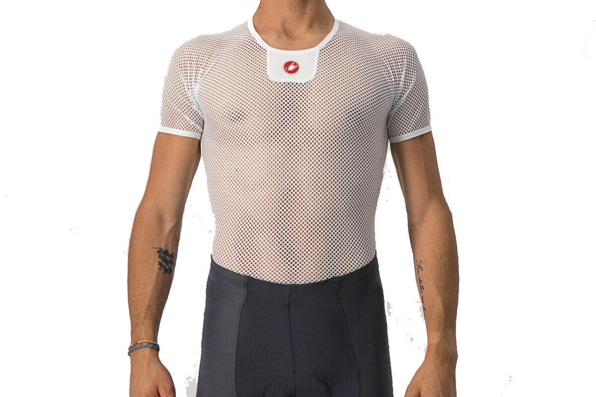 Camiseta Hombre manga corta CASTELLI - CORE MESH 3 SS - WHITE