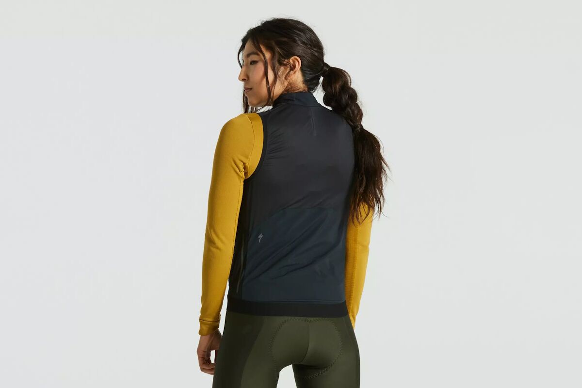Chaleco Prime Wind Mujer 2024 – Specialized | Ligero, Resistente al Viento y Plegable - Imagen 8