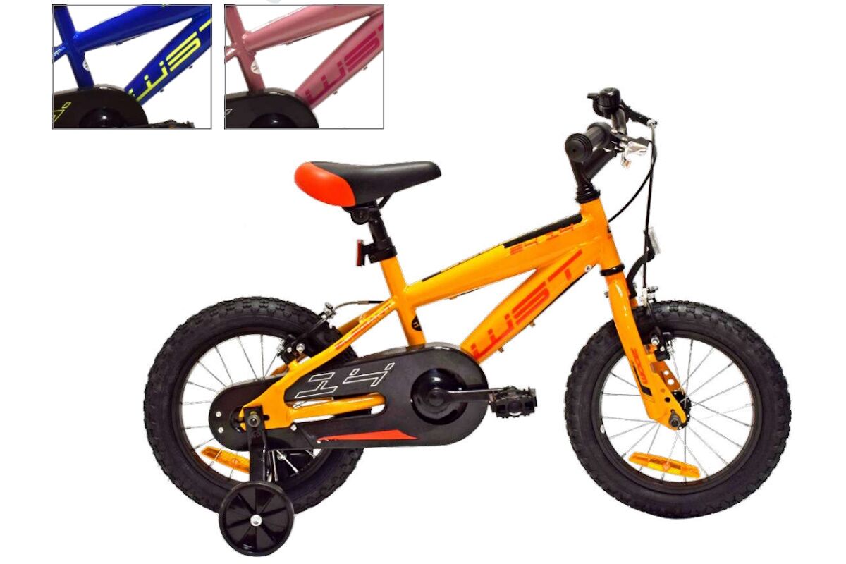 Bicicleta niño 2 a 4 años - 14" - ruedines - WST
