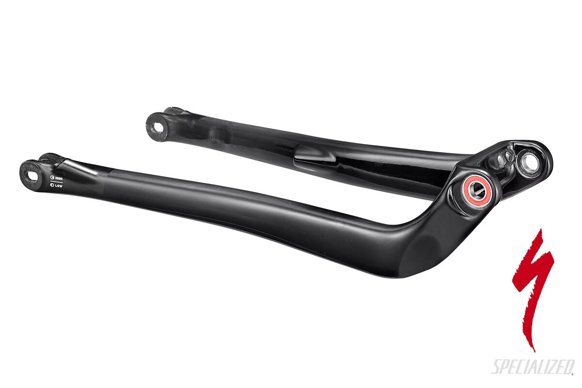 Vaina trasera original Specialized S211500003 de carbono FACT para Turbo Levo Gen 3 27,5 pulgadas, repuesto oficial con eje pasante 12x148 mm