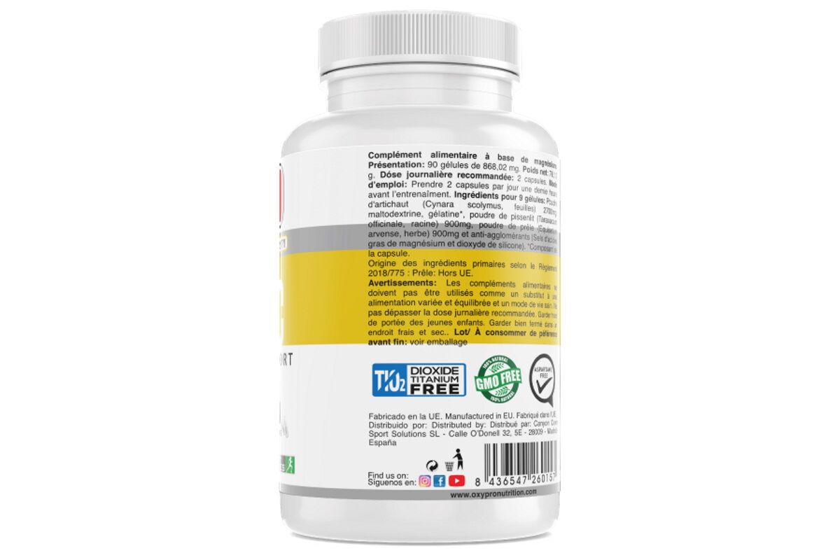 Quemador de grasa OXIPRO CDA - Diuretico Natural - 100 cápsulas - Imagen 2