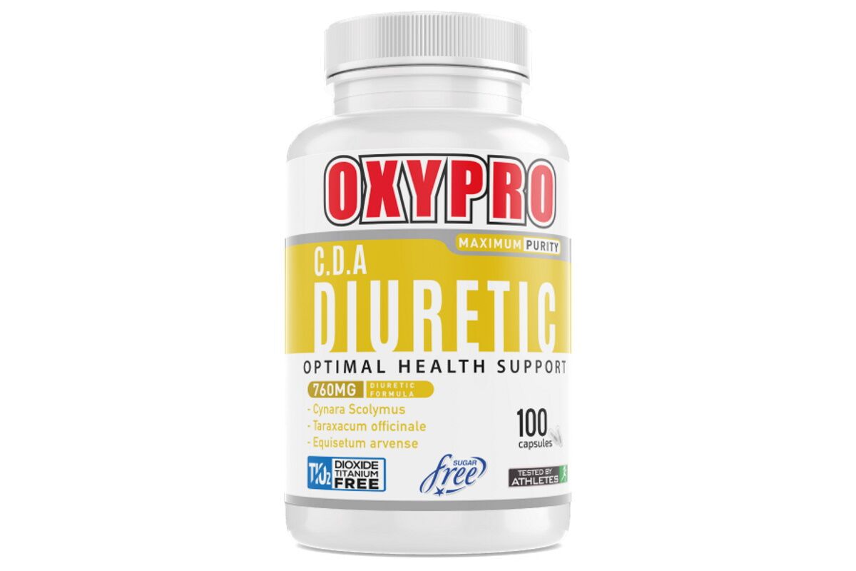 Quemador de grasa OXIPRO CDA - Diuretico Natural - 100 cápsulas