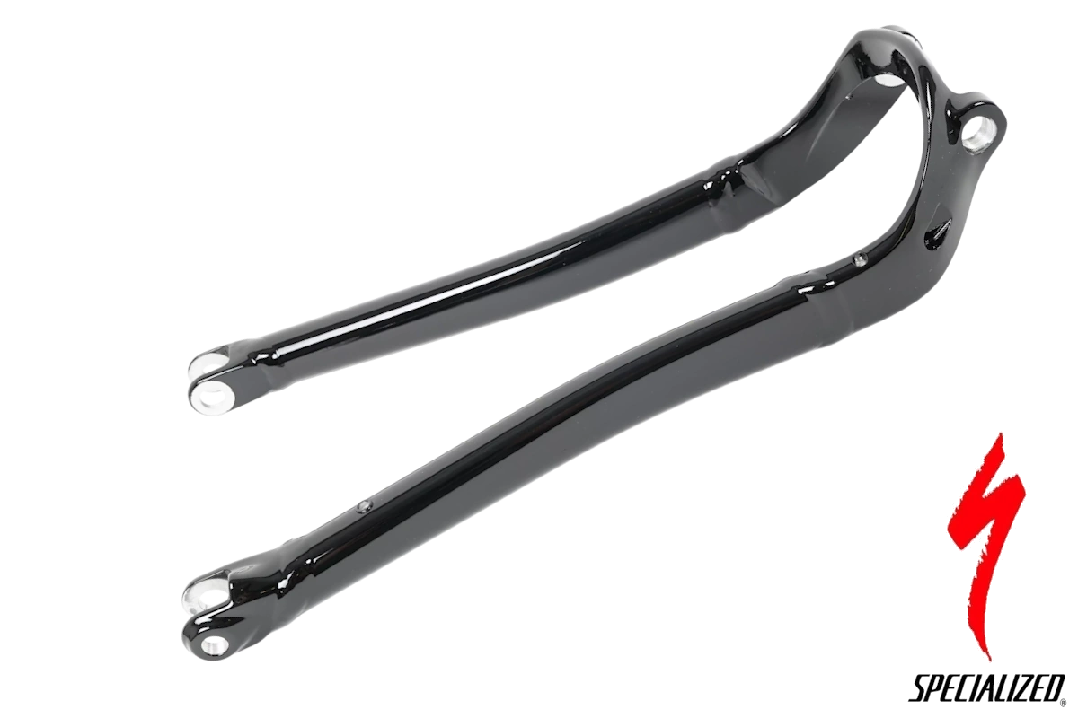 Vaina de aleación de recambio para Levo Gen.1 compatible con ruedas 29"/6FATTIE y puntera 148 x 12 mm con eje pasante. Acabado Gloss Black. Recambio Specialized SKU:S191500009 (ver compatibilidad).