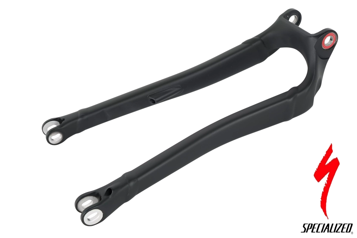 Vaina de aleación de recambio para Turbo Levo Gen.3 con ruedas 27,5", puntera 148 x 12 mm y eje pasante. Color Satin Black. Recambio Specialized SKU:S211500002 (ver compatibilidad).