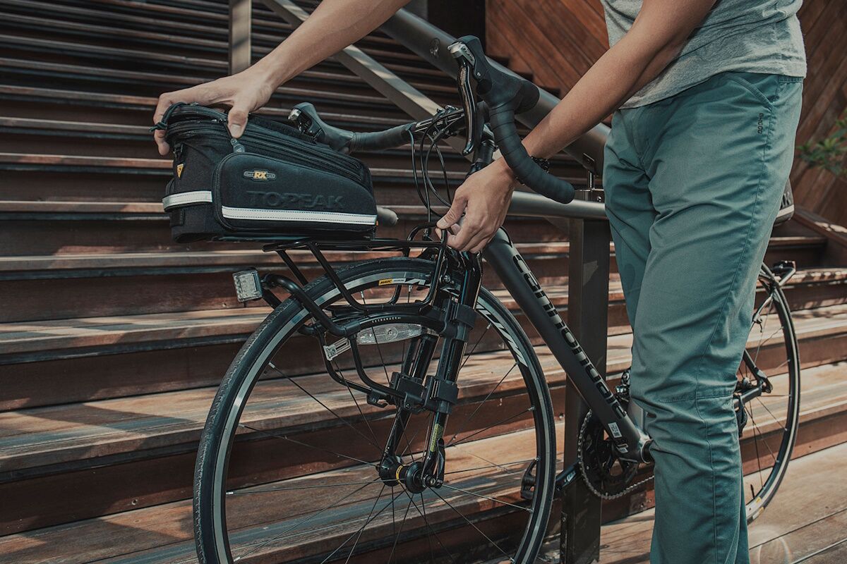 Topeak TetraRack R1 Original – Portaequipajes delantero carretera, sistema QuickTrack, 7 kg, autenticidad garantizada, compatible bolsas MTX - Imagen 3