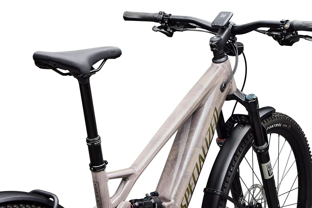 Specialized Turbo Tero X 6.0 2026 | eBike Doble Suspensión, Motor 90Nm 250W, Batería 710Wh, Autonomía 120km, Sram/RockShox 130mm, SRAM Eagle 12V, Portabultos 30kg, Luces 1000 Lúmenes - Imagen 4