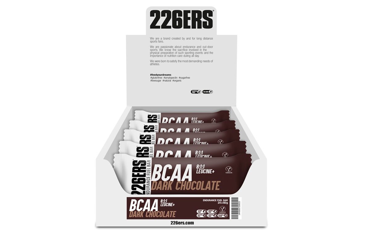 Barrita 226ERS - ENDURANCE FUEL BAR - BCAAs - Chocolate Negro - Imagen 3