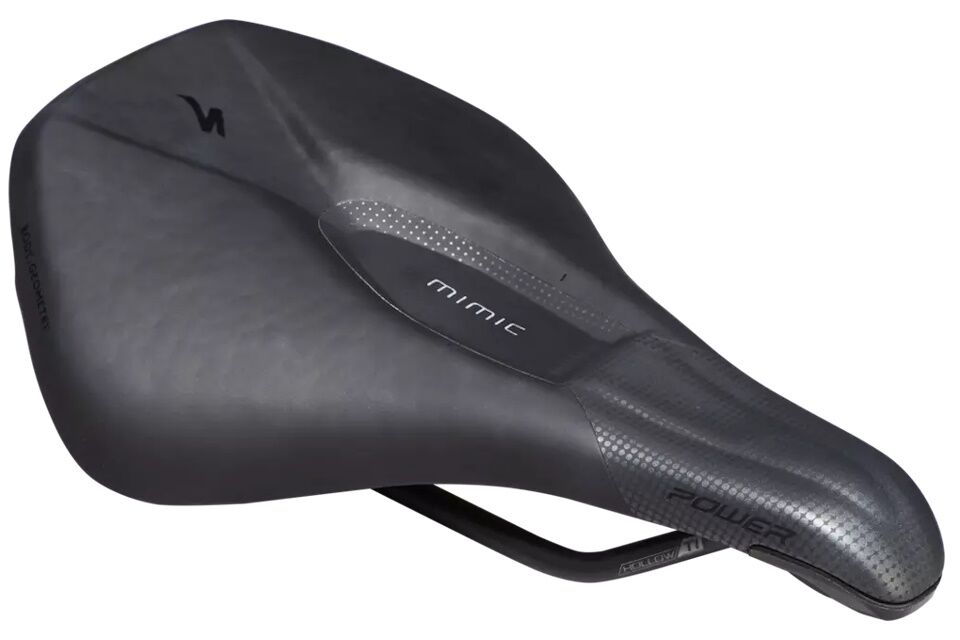 Sillín Specialized Power Pro Elaston con MIMIC, diseñado para mujeres, con tecnología avanzada, espuma Elaston, raíles de titanio y carcasa de carbono FACT para máxima comodidad y rendimiento.