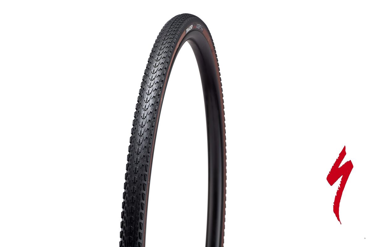Neumático Specialized Tracer SW 2HAB T7 ciclocross tubeless ready, 700x33mm, 120TPI, compuesto GRIPTON T7, protección GRID RACE, compatible UCI, ligero y resistente, ideal para competición en seco.