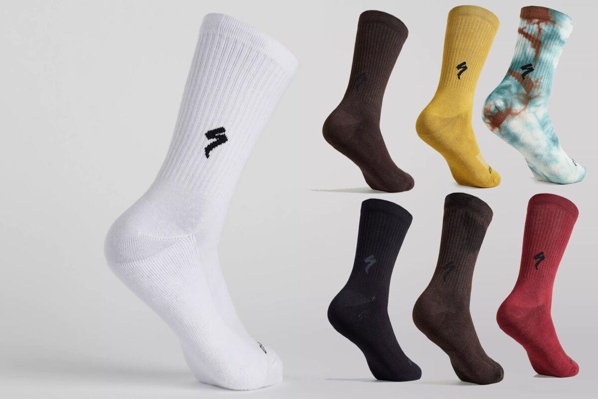 Specialized Calcetines Altos Algodón 2025 con malla ventilada y soporte PowerBand