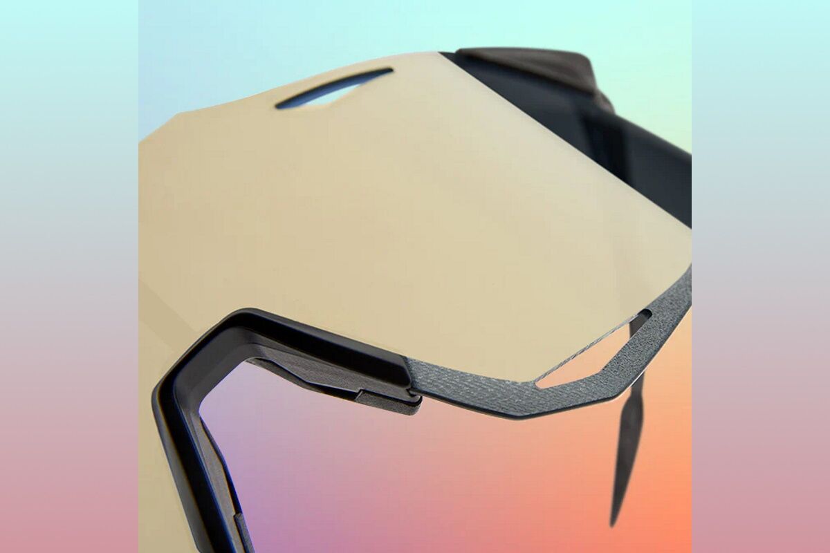 Gafas ciclismo 100% - HYPERCRAFT®- Matte Stone Grey HiPER® Coral Lens - Imagen 6