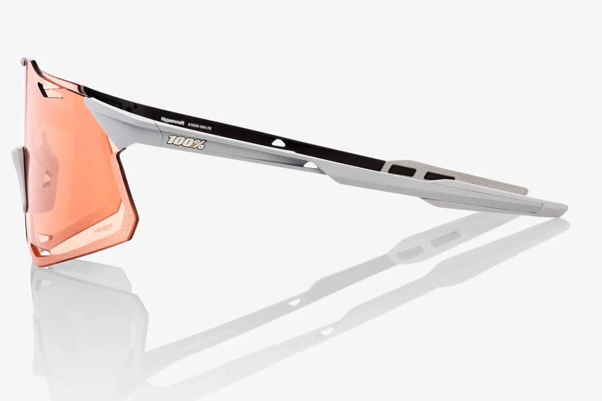 Gafas ciclismo 100% - HYPERCRAFT®- Matte Stone Grey HiPER® Coral Lens - Imagen 3