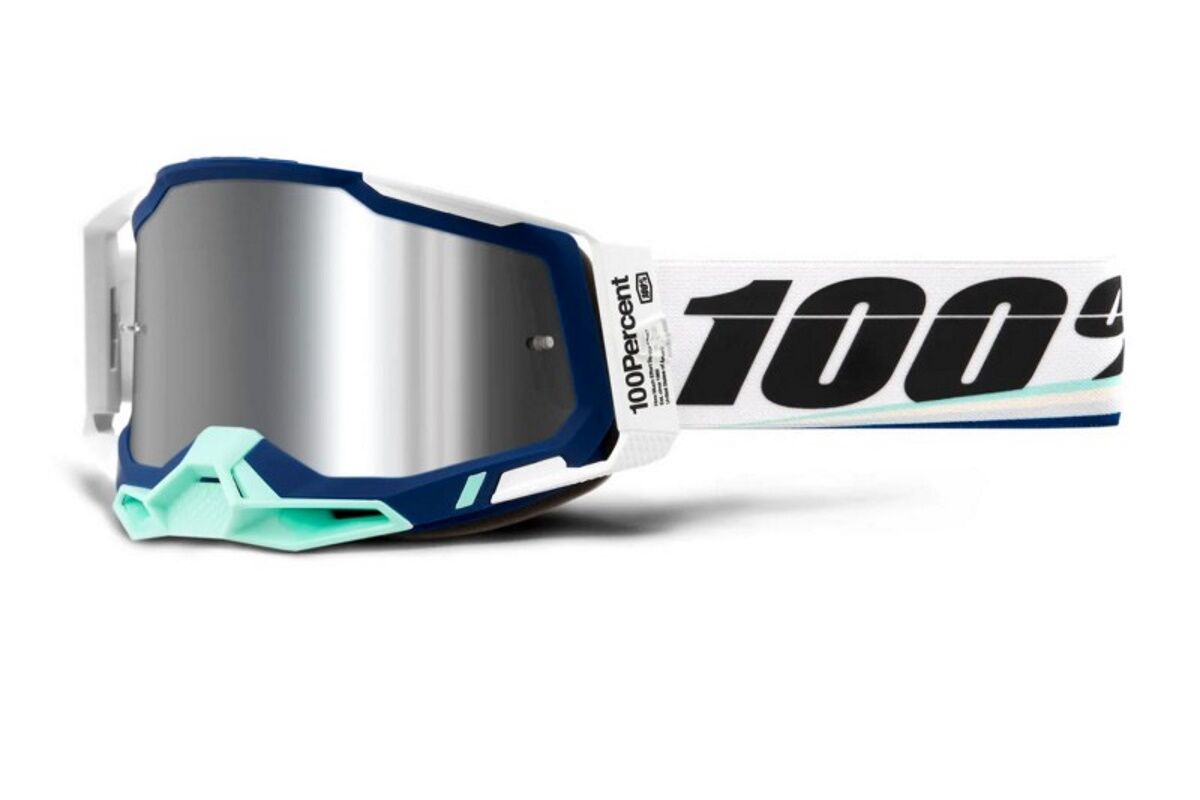 Gafas máscara 100% - RACECRAFT2 Goggle - Arsha - Mirror Silver Flash Lens
