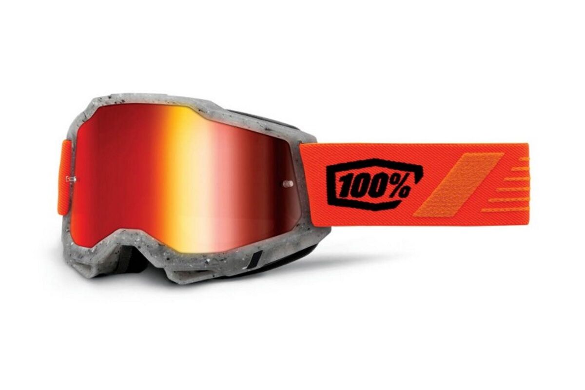 Gafas máscara 100% - ACCURI 2® Goggle - Schrute - Mirror Red Lens