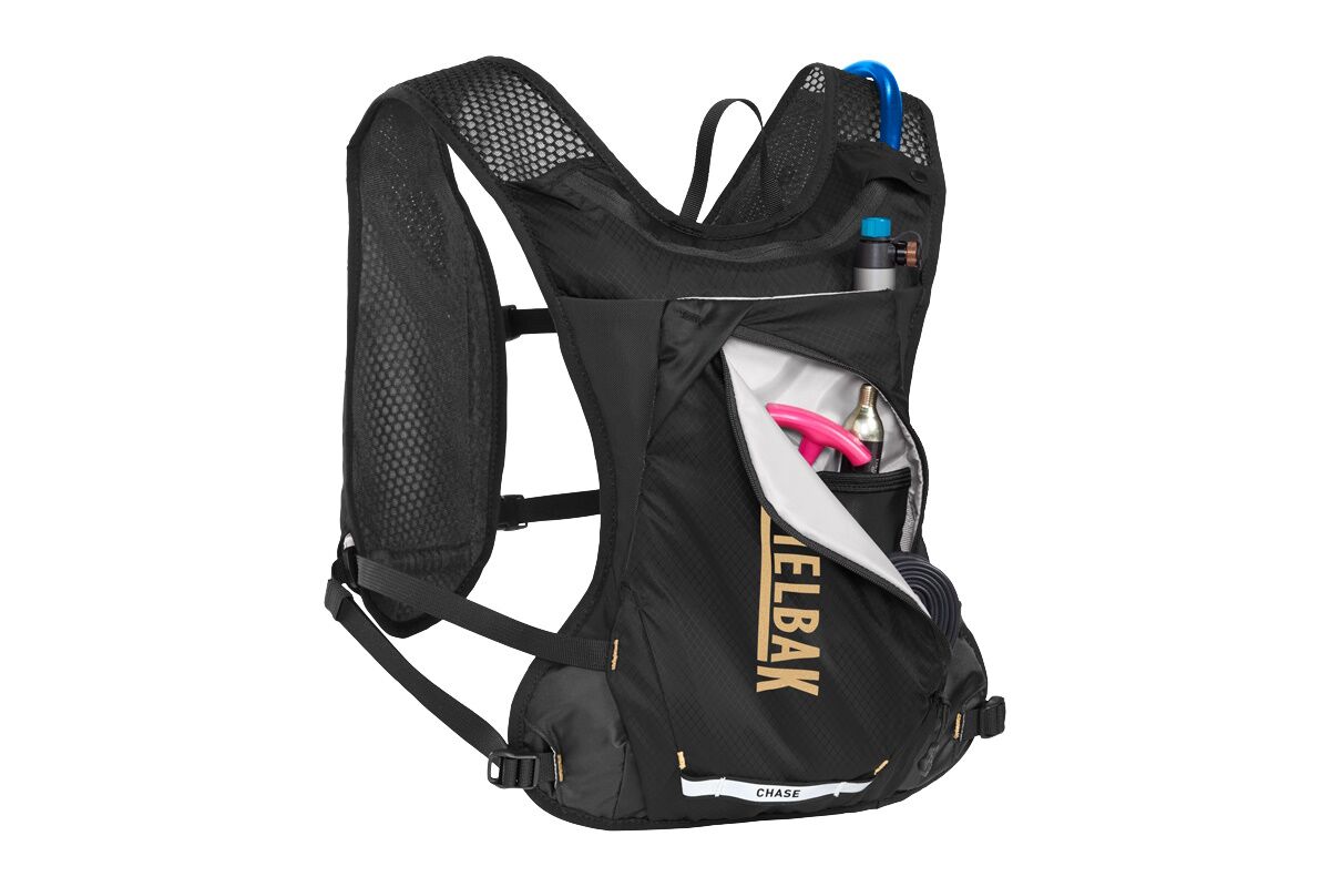 Mochila Chaleco de Hidratación Camelbak Chase™ Race 4 con Depósito Crux® de 1,5 l - Black - Imagen 6