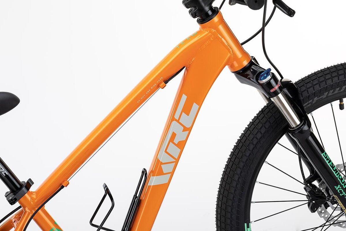 Bicicleta MTB niño 8 a 12 años - 24" - WRC TEAM DISC - ORANGE - Imagen 2