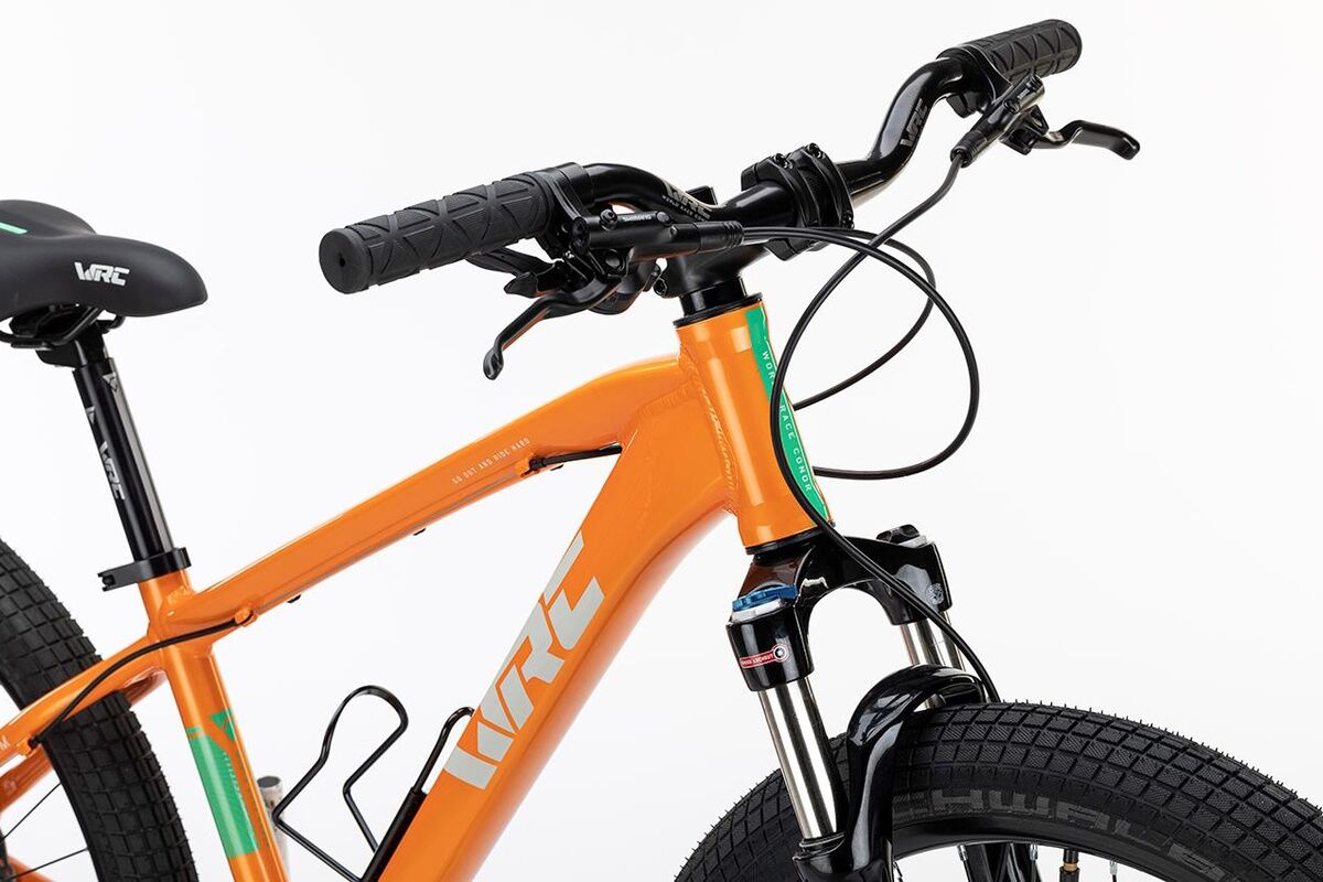Bicicleta MTB niño 8 a 12 años - 24" - WRC TEAM DISC - ORANGE - Imagen 4